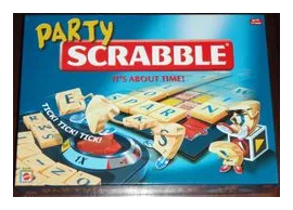 Party Scrabble box art