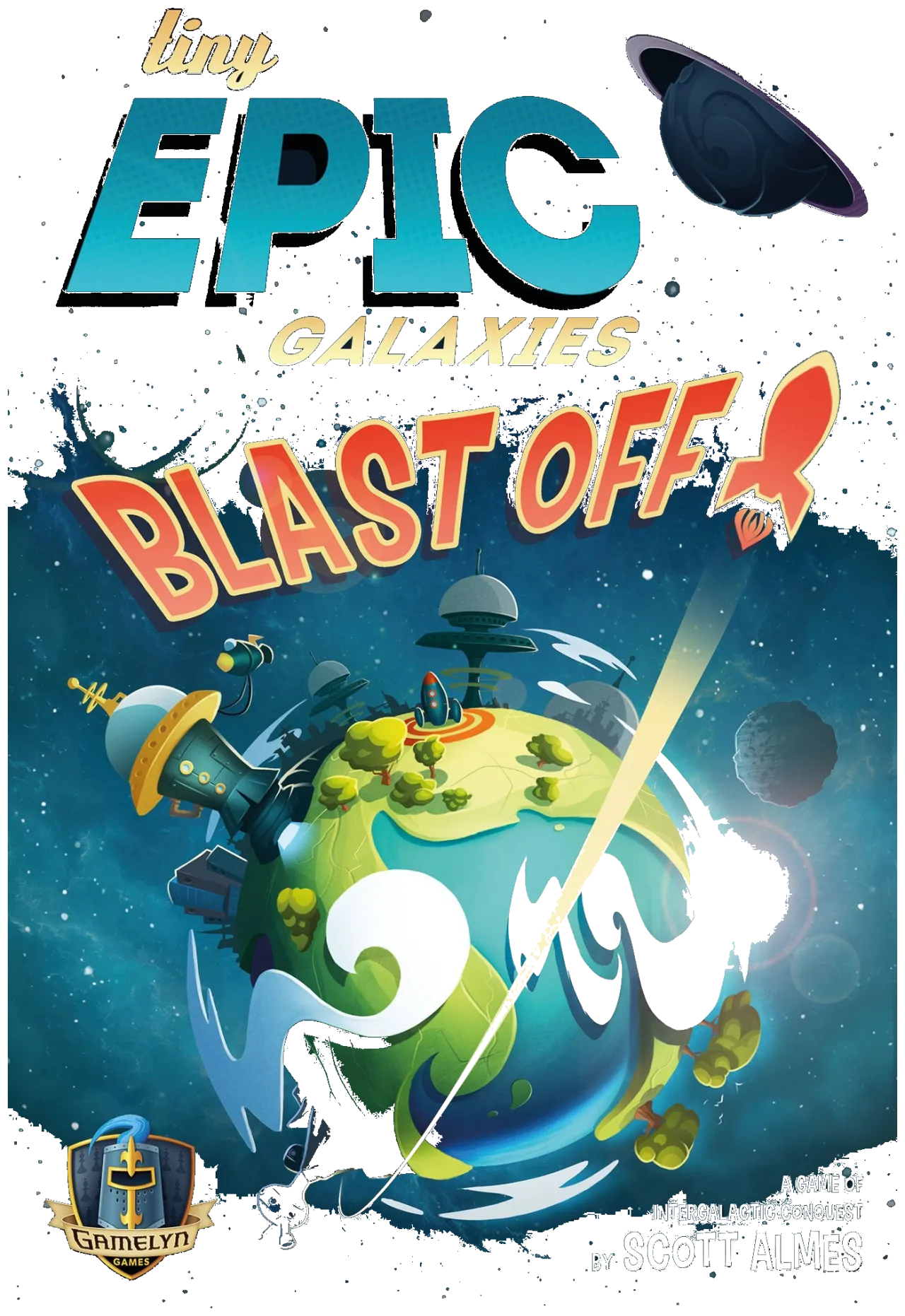 Tiny Epic Galaxies Blast Off! box art