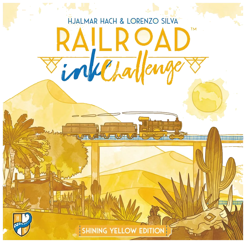 Railroad Ink Challenge: Shining Yellow Edition box art