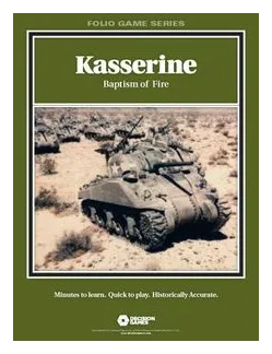 Kasserine: Baptism Of Fire box art