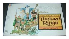 The Lord Of The Rings Adventure Game box art