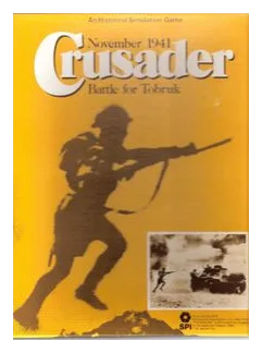 Crusader: Battle For Tobruk, November 1941 box art