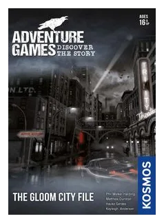 Adventure Games: The Gloom City File box art
