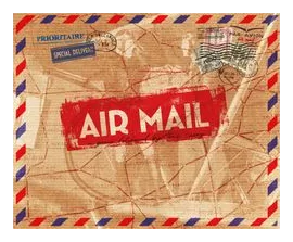 Air Mail box art
