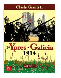 Clash Of Giants Ii: 1st Ypres & Galicia 1914 box art