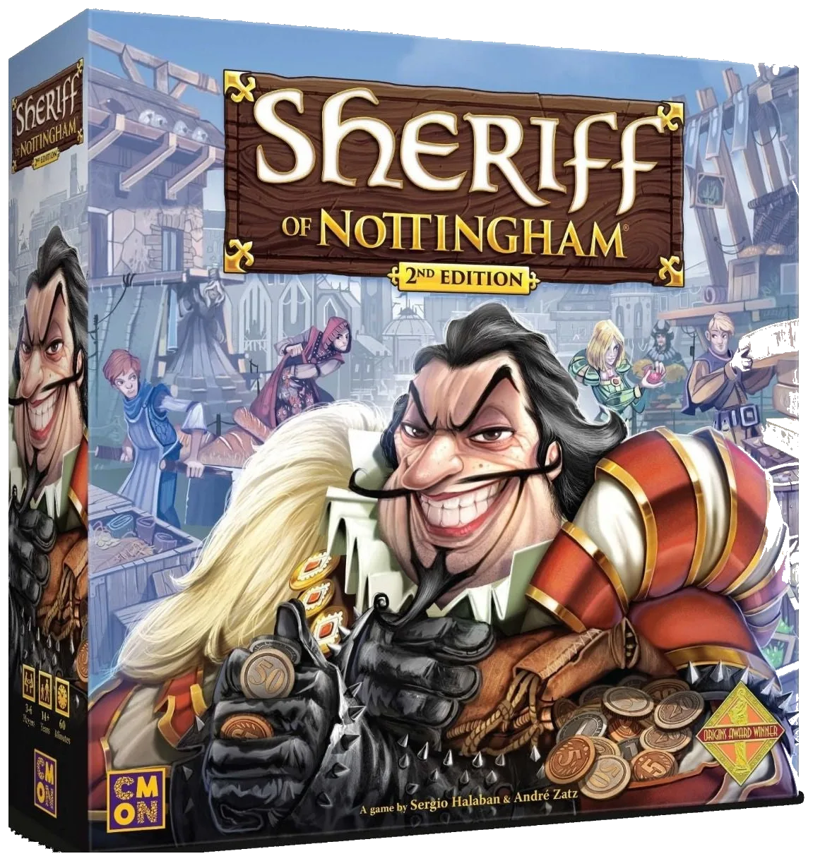 Sheriff Of Nottingham: 2nd Edition box art