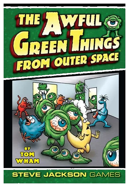 The Awful Green Things From Outer Space box art