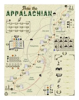 Thru The Appalachian box art