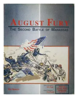 August Fury: The Second Battle Of Manassas box art