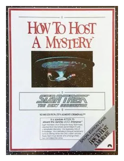 How To Host A Mystery: Star Trek – The Next Generation box art