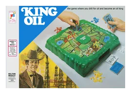 King Oil box art