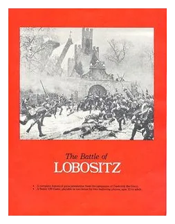 The Battle Of Lobositz box art