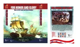 For Honor And Glory: War Of 1812 Land And Naval Battles box art