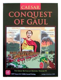 Caesar: Conquest Of Gaul box art