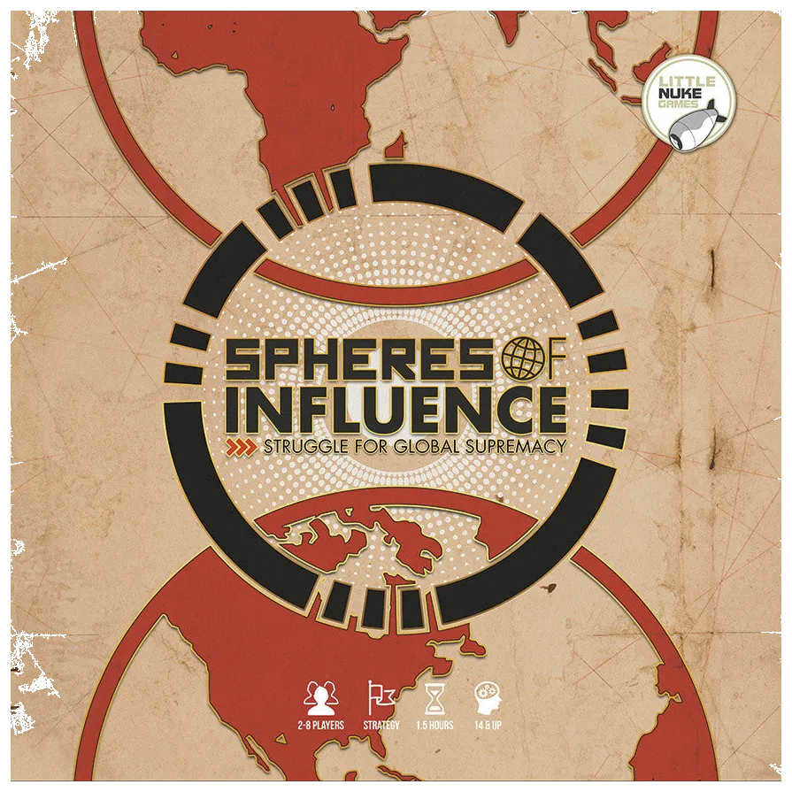 Spheres Of Influence: Struggle For Global Supremacy box art