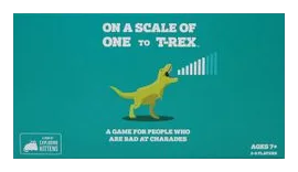 On A Scale Of One To T-rex box art
