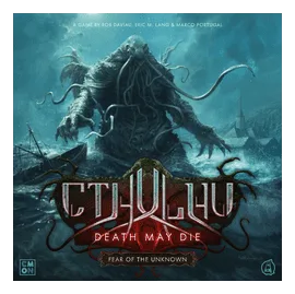 Cthulhu: Death May Die – Fear Of The Unknown box art