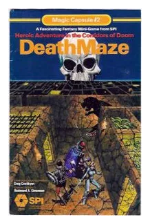 Deathmaze: Heroic Adventure In The Corridors Of Doom box art