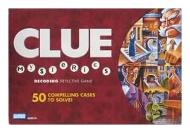 Clue Mysteries box art