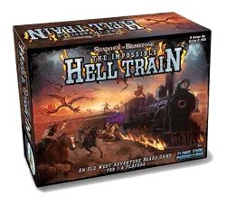 Shadows Of Brimstone: The Impossible Hell Train box art