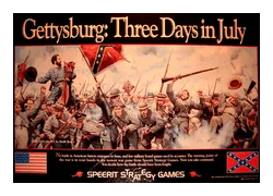Gettysburg: Three Days In July box art