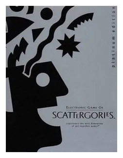 Electronic Scattergories Platinum Edition box art