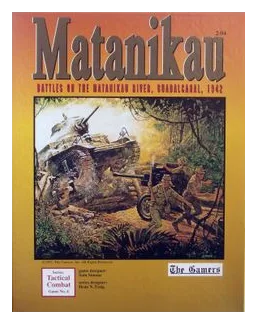 Matanikau: Battles On The Matanikau River, Guadalcanal, 1942 box art