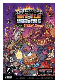 Epic Spell Wars Of The Battle Wizards: Hijinx At Hell High box art