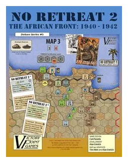 No Retreat 2: The Africa Front 1940-1942 box art