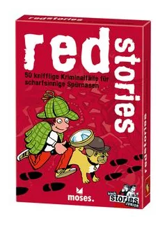 Black Stories Junior: Red Stories box art