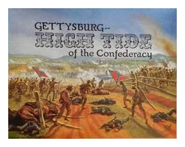 Gettysburg: High Tide Of The Confederacy box art