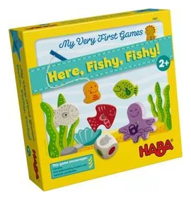 Here, Fishy, Fishy! box art
