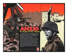 Anzio: The Struggle For Italy – 1943-1945 box art