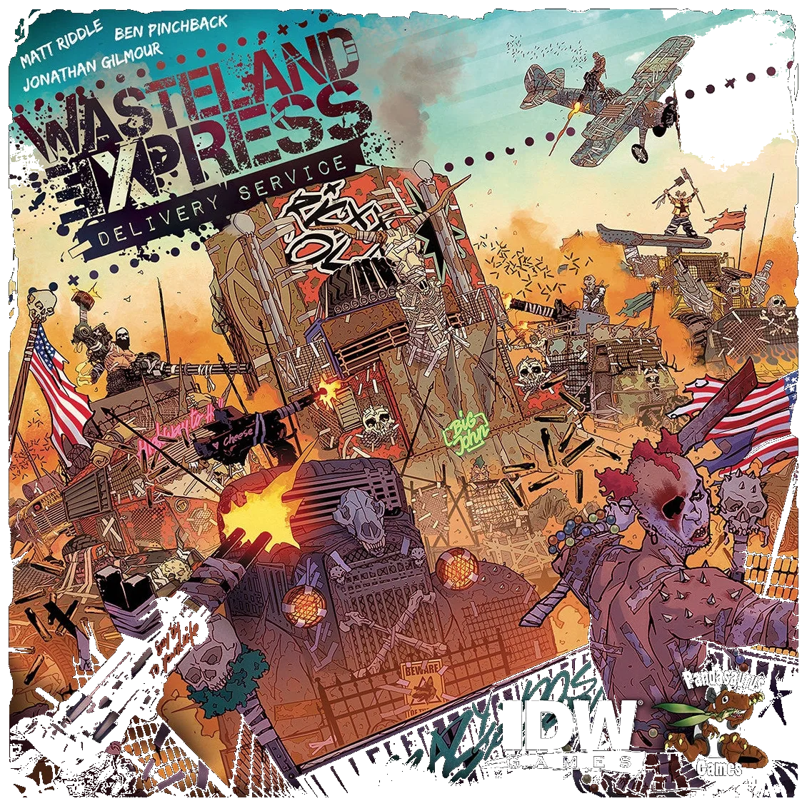 Wasteland Express Delivery Service box art