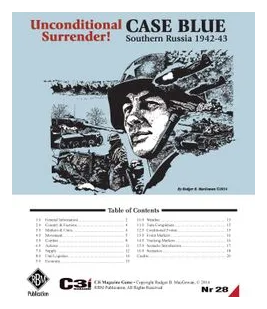 Unconditional Surrender! Case Blue box art
