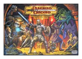 Dungeons & Dragons: The Fantasy Adventure Board Game box art