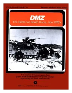 Dmz: The Battle For South Korea, Late 1970s box art