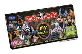 Monopoly: My Disney Villains box art