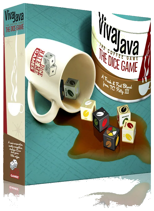 Vivajava: The Coffee Game: The Dice Game box art