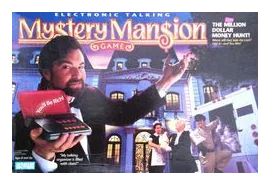 Electronic Talking Mystery Mansion box art