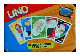 Uno: Family Guy box art