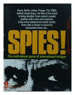 Spies! box art