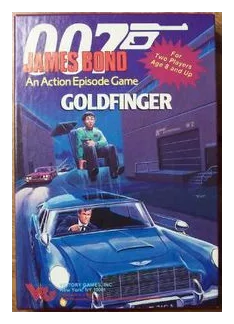 007 James Bond: Goldfinger box art