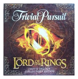 Trivial Pursuit: The Lord Of The Rings Movie Trilogy Collector's Edition box art