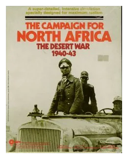 The Campaign For North Africa: The Desert War 1940-43 box art