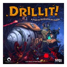 Drillit! A Fuga Da Montanha De Cristal box art