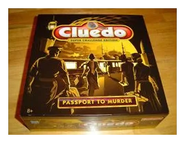 Cluedo: Passport To Murder box art