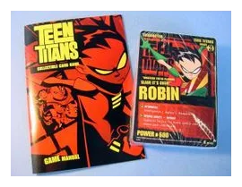 Teen Titans Collectible Card Game box art
