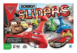 Disney Pixar Cars 2 Sorry Sliders: World Grand Prix Race Edition box art