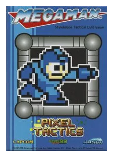 Mega Man Pixel Tactics: Mega Man Blue box art